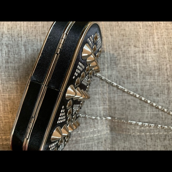 Studded clutch / evening bag - Picture 2 of 6